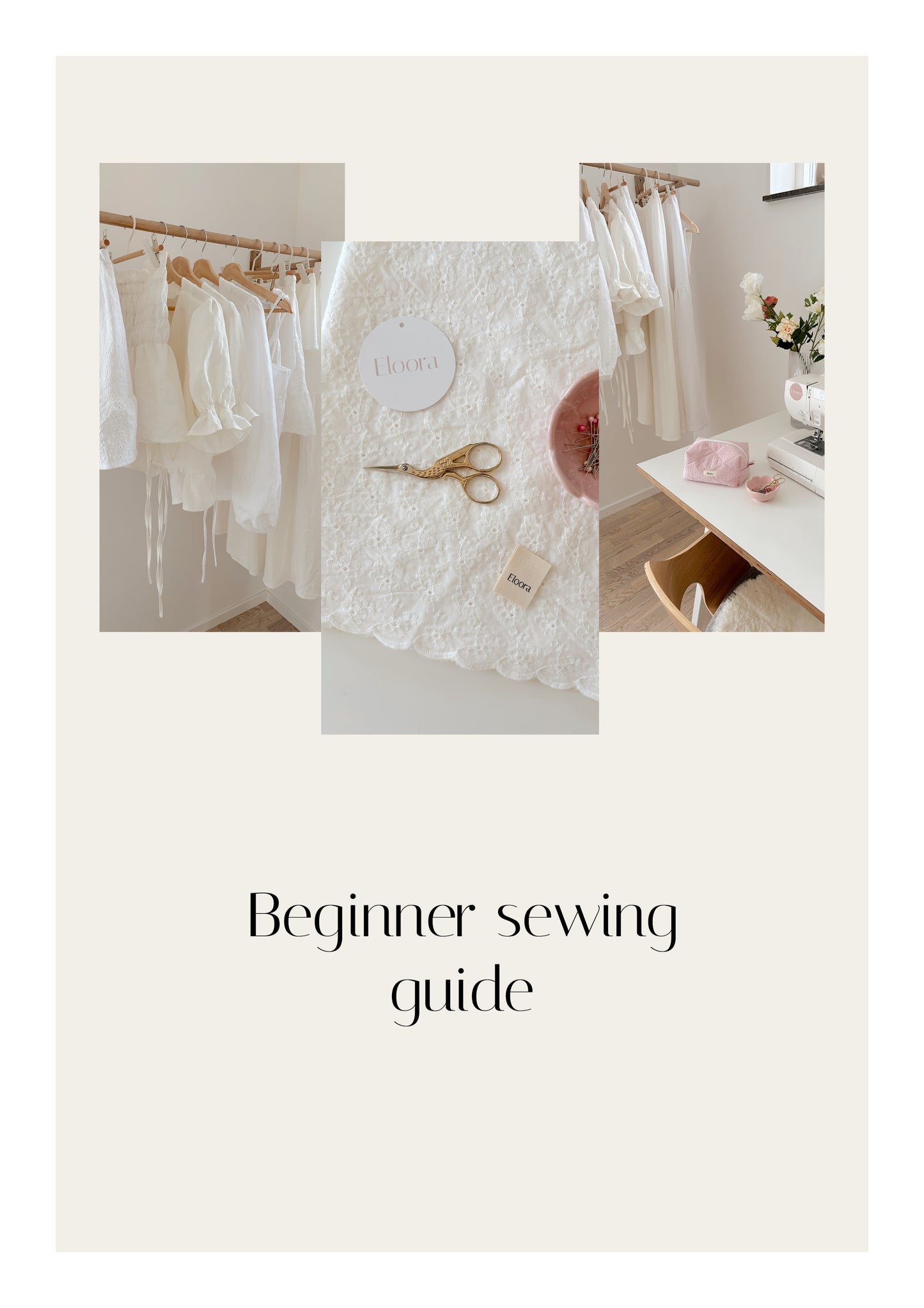 Beginner sewing guide
