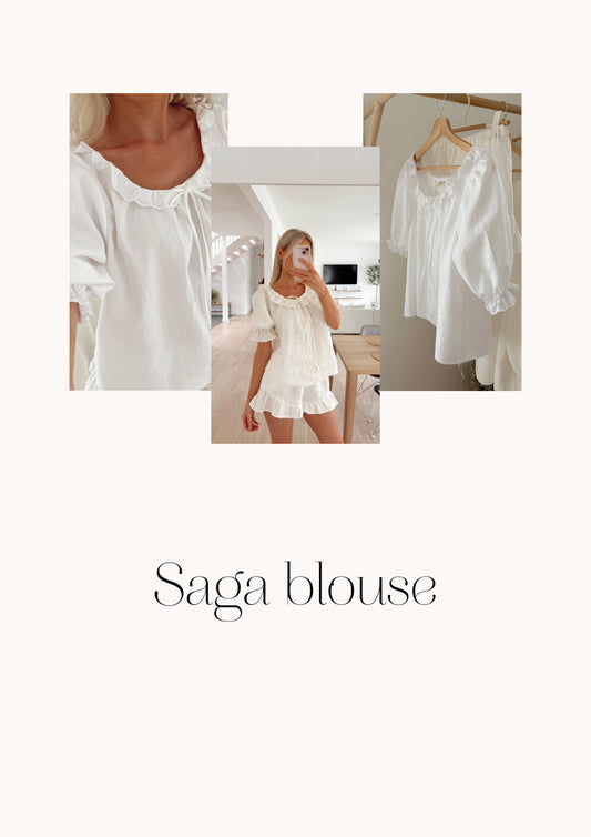 Saga blouse - digital sewing pattern