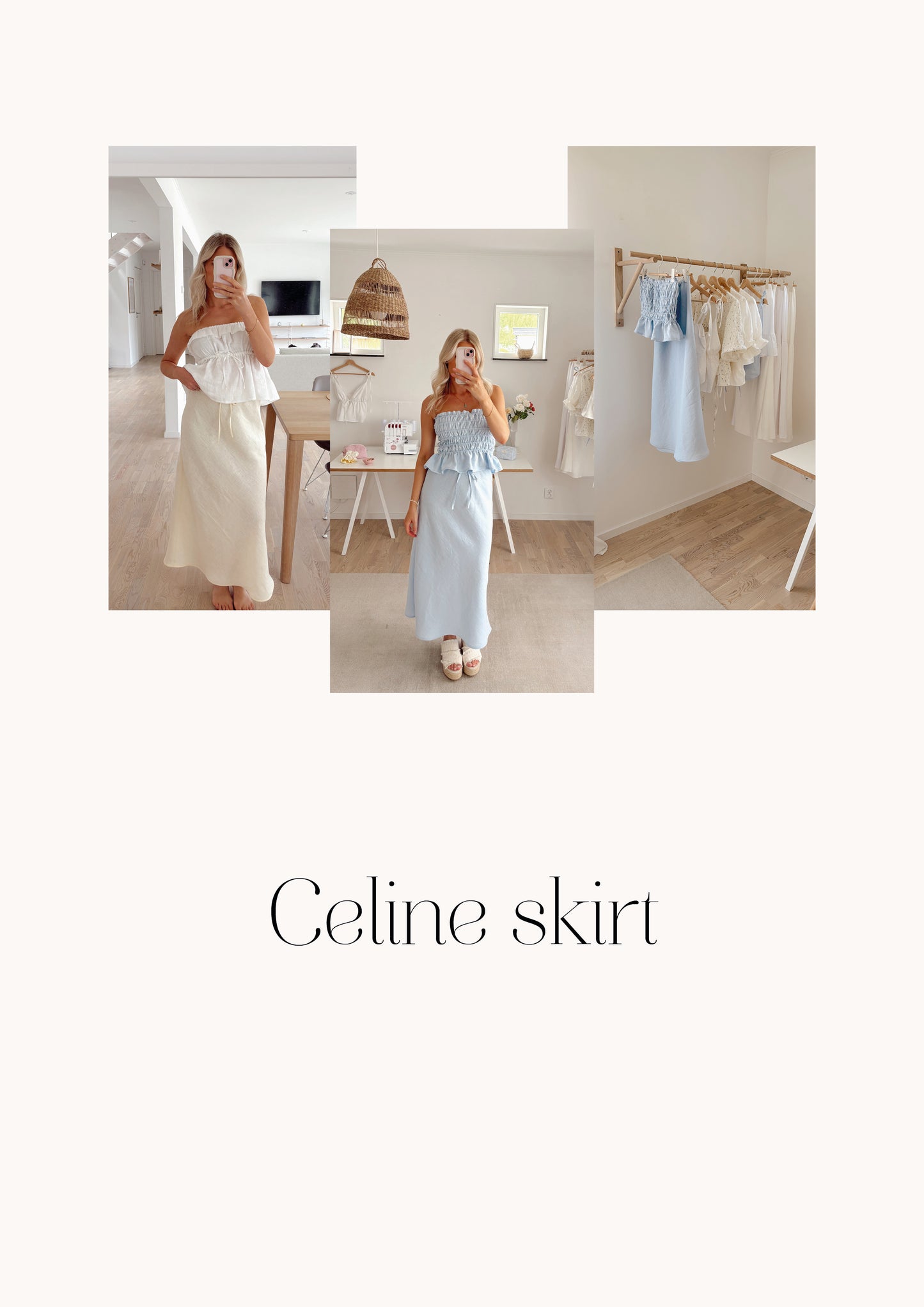 Celine skirt - digital sewing pattern
