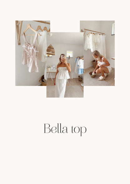 Bella top - digital sewing pattern