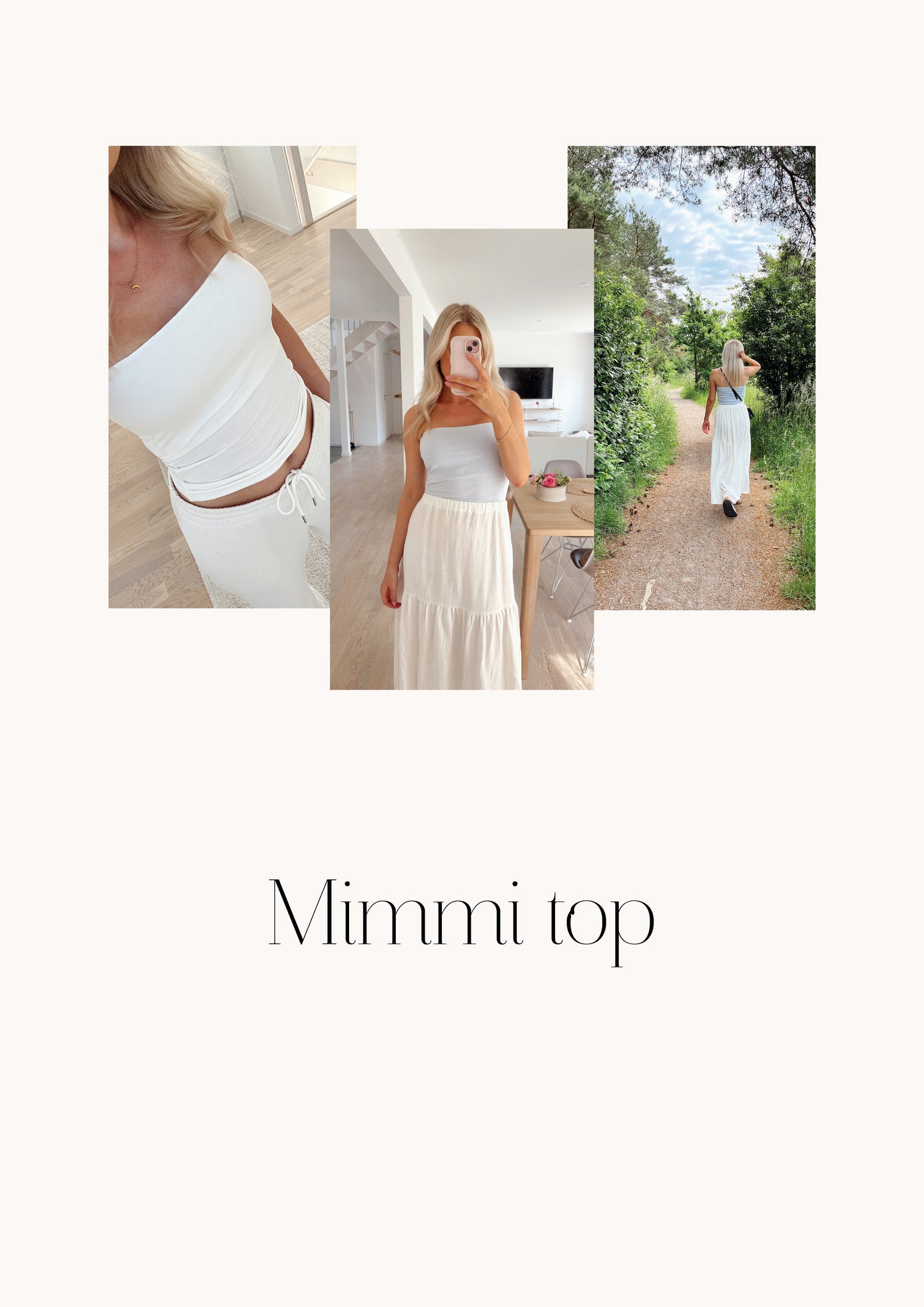 Mimmi top - digital sewing pattern